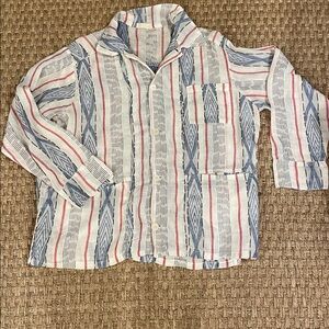 CPShades Striped Button-Up Shirt/blazer. Medium